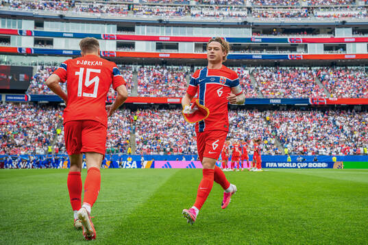 Fredrik André Bjørkan and Patrick Berg of Norway