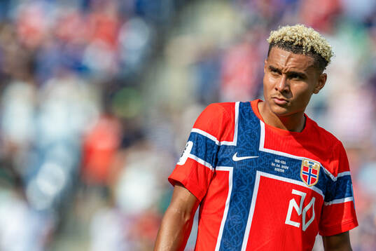 Antonio Nusa of Norway