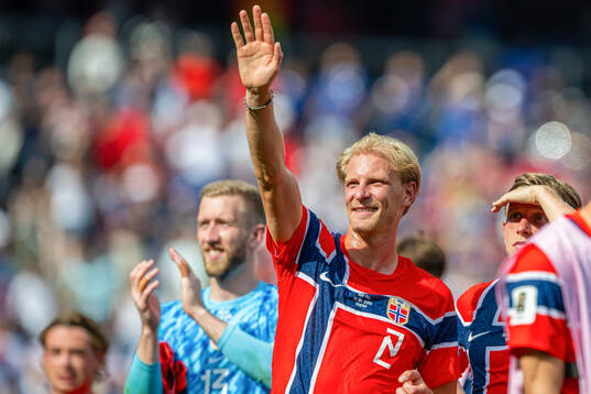 Morten Thorsby of Norway