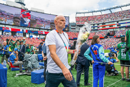 Head coach Ståle Solbakken of Norway