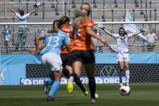 Malmö FFs målvakt Zecira Musovic