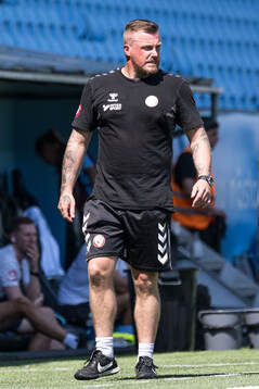 Kristianstads tränare NIk Chamberlain