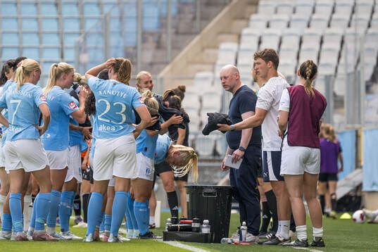 Malmö FFs tränare Jonas Valfridsson