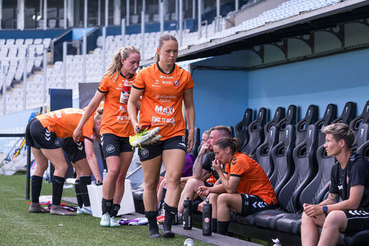 Kristianstads spelare deppar