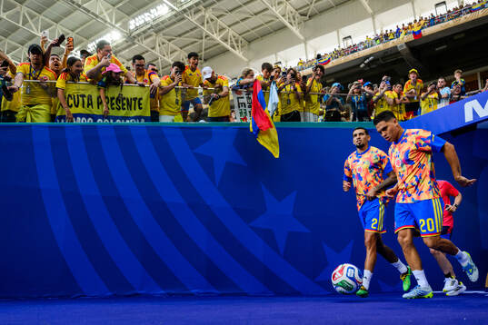 Daniel Munoz and Juan Quintero of Colombia