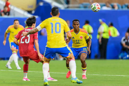 Jhon Arias of Colombia