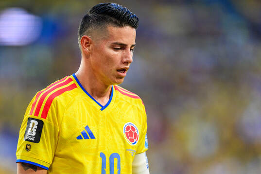 James Rodriguez of Colombia
