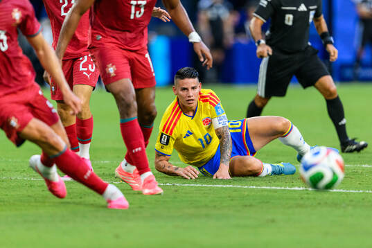 James Rodriguez of Colombia