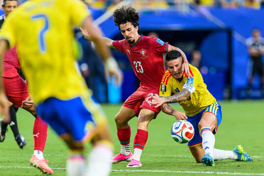 Bläddra bland fler bilder av Football, FIFA World Cup 2026, day 17, Colombia - Portugal
