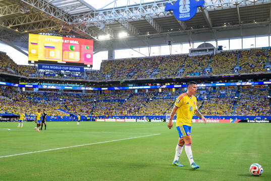 James Rodriguez of Colombia