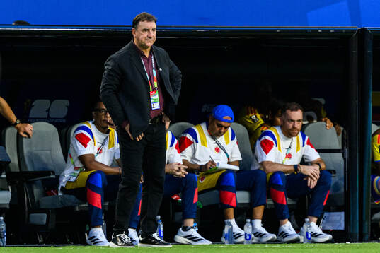 Head coach Nestor Gabriel Lorenzo of Colombia