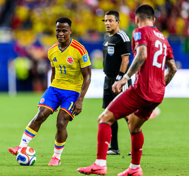 Jhon Arias of Colombia
