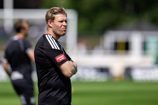 Östers tränare Daniel Friberg