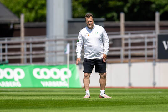 Varbergs assisterande tränare Tobias Hysén