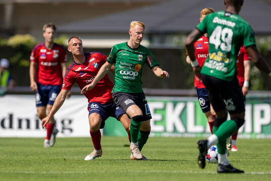 Örebros Hasan Dana och Varbergs Wilhelm Ärlig