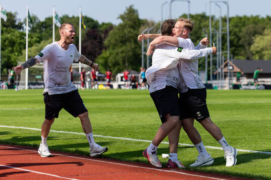 Varbergs assisterande tränare Tobias Hysén och tränare
