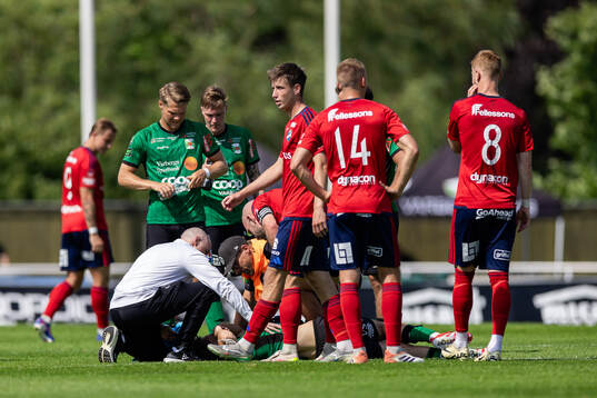Varbergs Isak Valentin Vidjeskog får vård