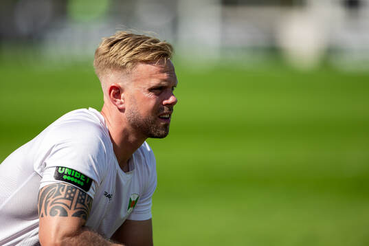 Varbergs tränare Victor Salwén