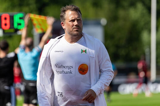 Varbergs assisterande tränare Tobias Hysén