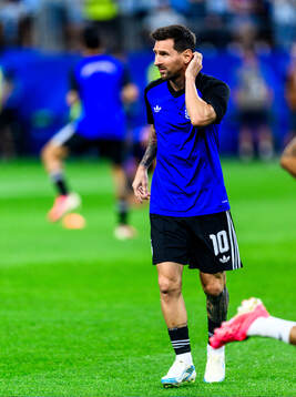 Lionel Messi of Argentina