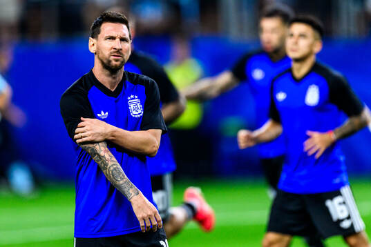 Lionel Messi of Argentina