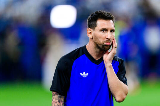 Lionel Messi of Argentina