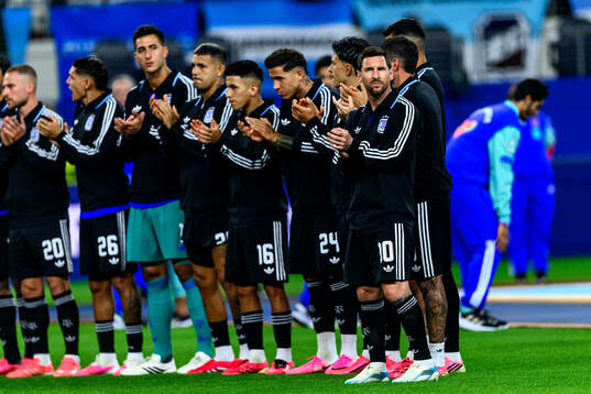 Lionel Messi of Argentina