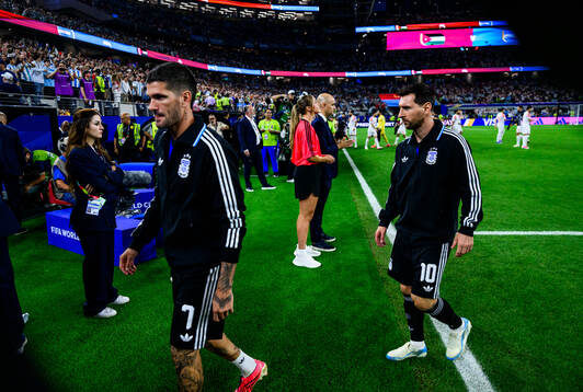 Lionel Messi of Argentina