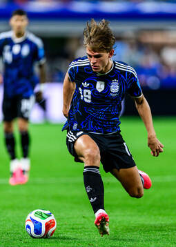 Nico Paz of Argentina