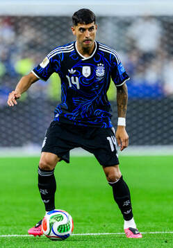 Exequiel Palacios of Argentina