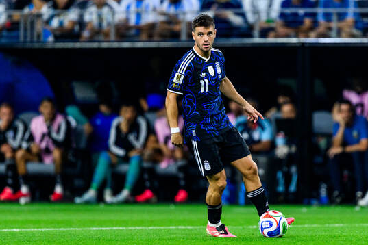 Giovani Lo Celso of Argentina
