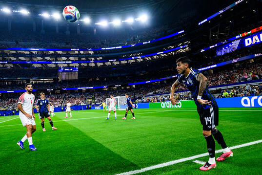 Exequiel Palacios of Argentina