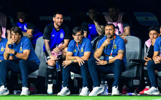 Lionel Messi of Argentina