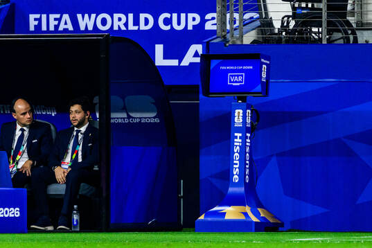 A VAR screen