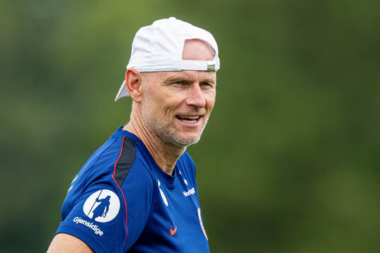 Ståle Solbakken, head coach of the Norwegian national