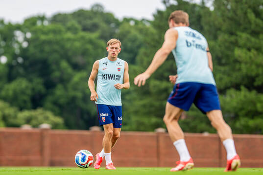 Marcus Holmgren Pedersen of the Norwegian national football
