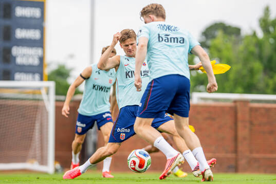 David Møller Wolfe of the Norwegian national football team