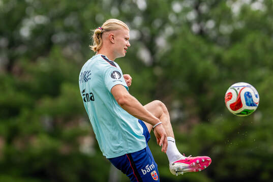 Erling Braut Haaland of the Norwegian national football