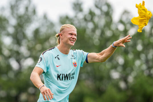 Erling Braut Haaland of the Norwegian national football