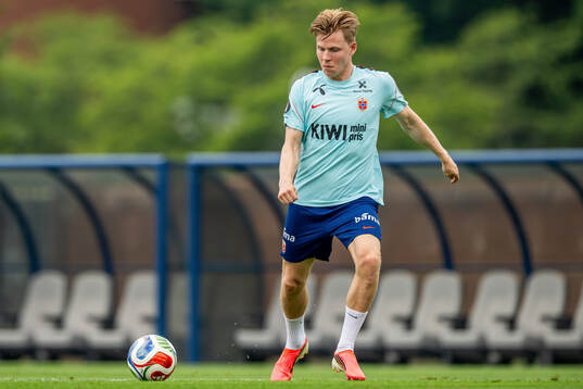 Jens Petter Hauge of the Norwegian national football team