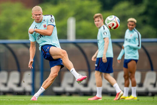 Erling Braut Haaland of the Norwegian national football