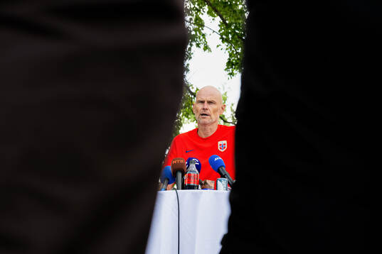 Bläddra bland fler bilder av Football, FIFA World Cup 2026, day 17, Norway, press event