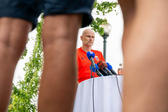 Ståle Solbakken, head coach of the Norwegian national