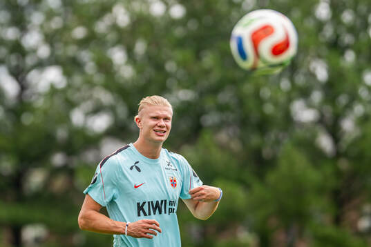 Erling Braut Haaland of the Norwegian national football