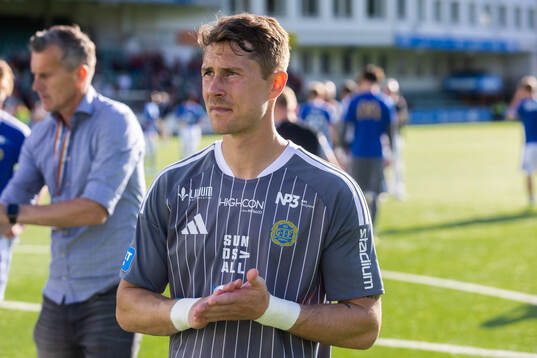 GIF Sundsvalls målvakt Jonas Olsson deppar