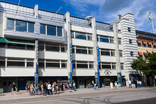 Exteriör vy av NP3 Arena