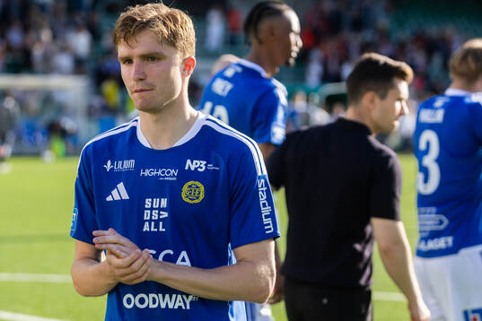 GIF Sundsvalls Jakob Hedenquist deppar