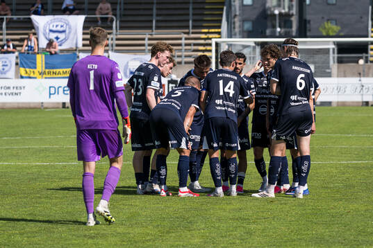 IFK Värnamos spelare deppar