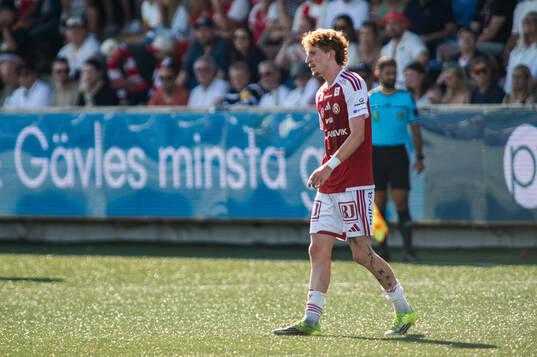 Sandvikens Alan Carleton deppar