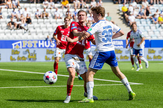 Norrbys Charlie Axede och IFK Norrköpings Ture Sandberg